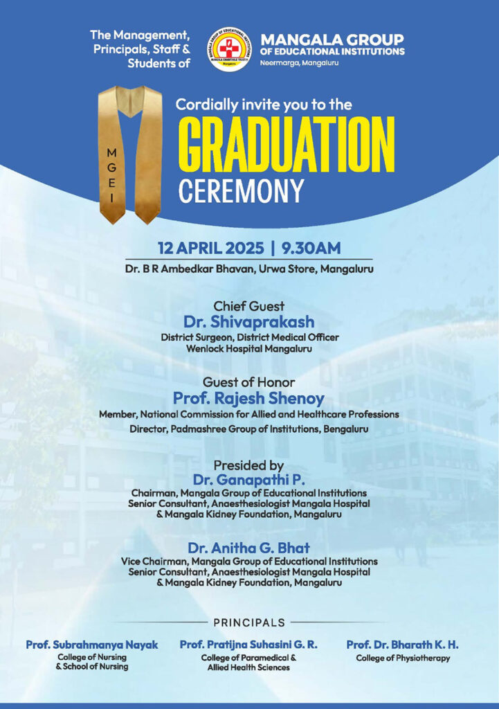 Graduation Ceremony 2025 - Mangala College of Para Medical Sciences